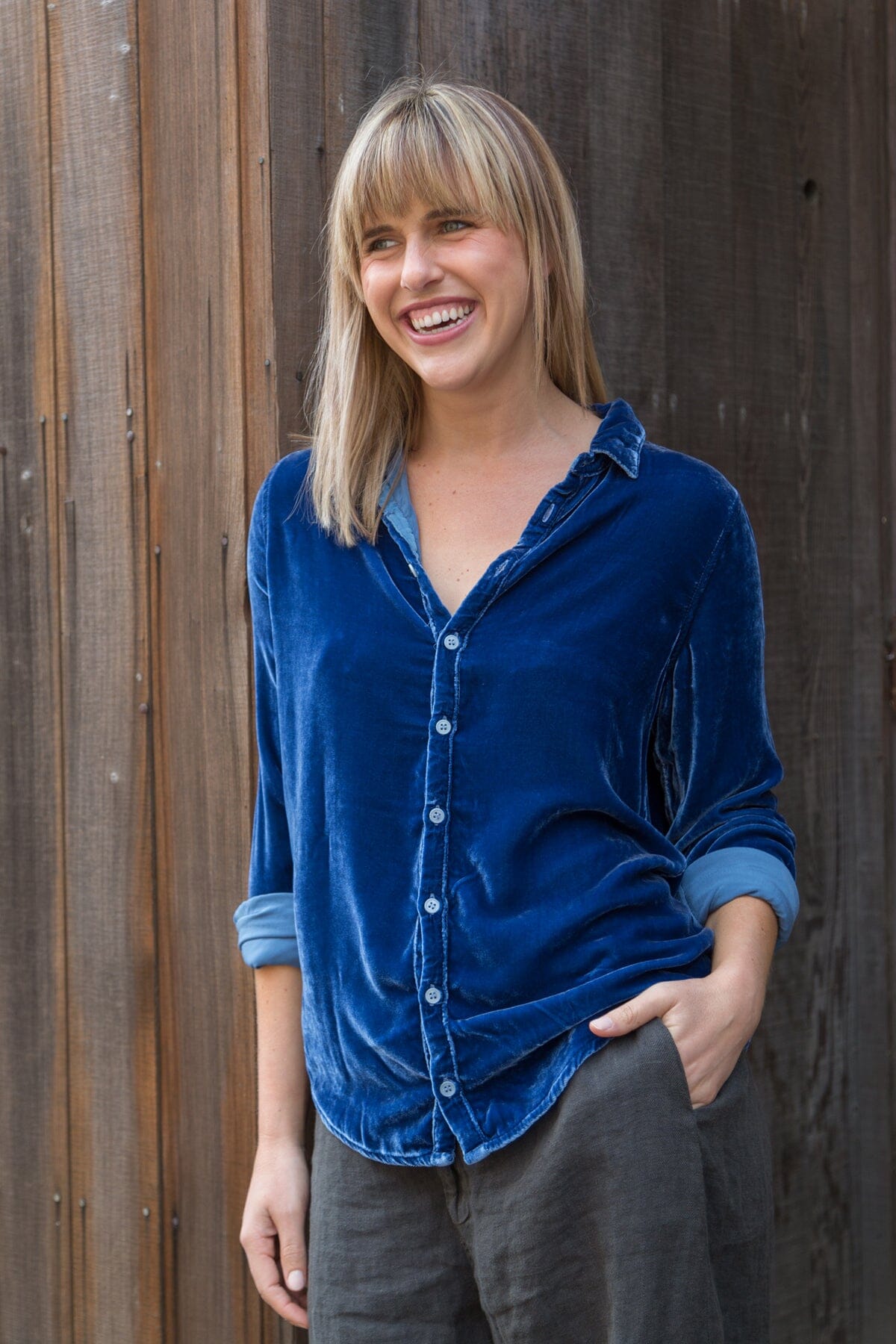 Romy - Velvet A10 - Velvet CP Shades indigo 140