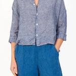 Rooney - Chambray Linen S20 - Yarn Dyed Linen CP Shades 