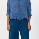 Rooney - Linen S10 - Linen Tops CP Shades boldest blue