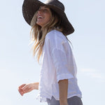 Rooney - Linen S10 - White Linen Tops CP Shades 