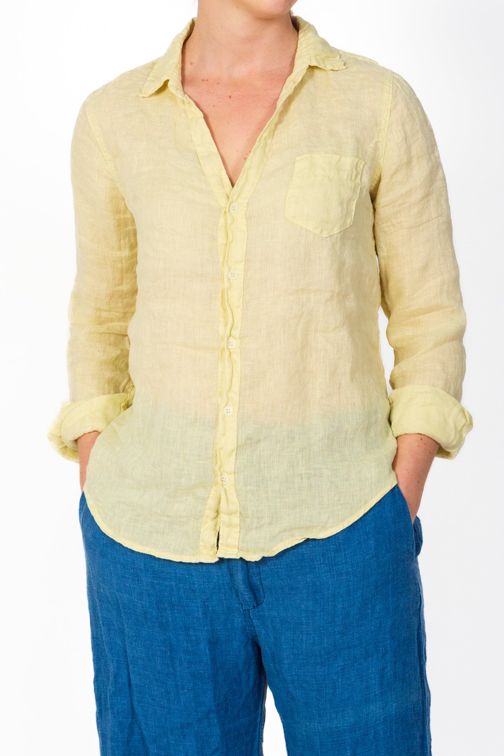 Sloane - Linen S10 - Linen Tops CP Shades pear