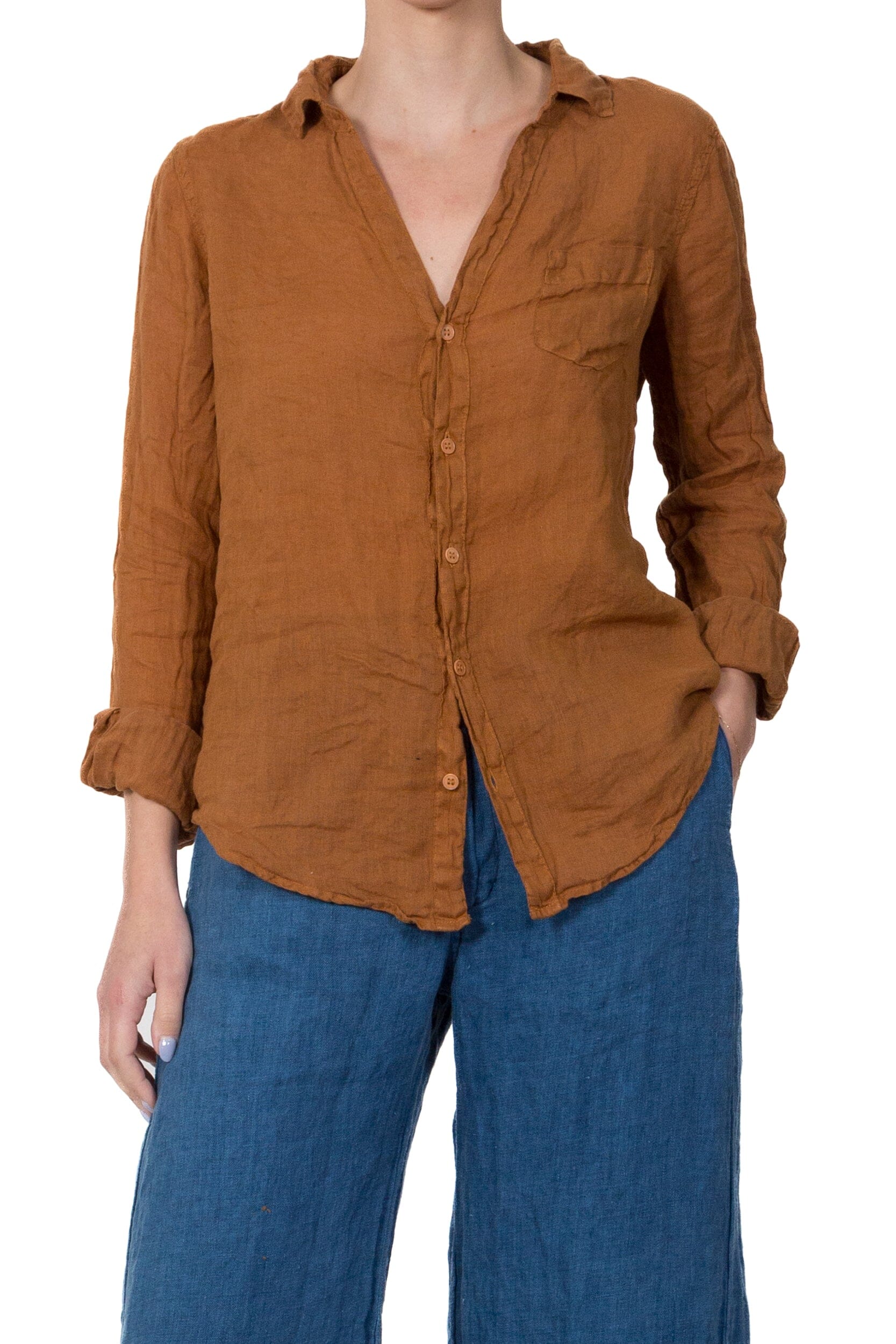 Sloane - Linen S10 - Linen Tops CP Shades cinnamon