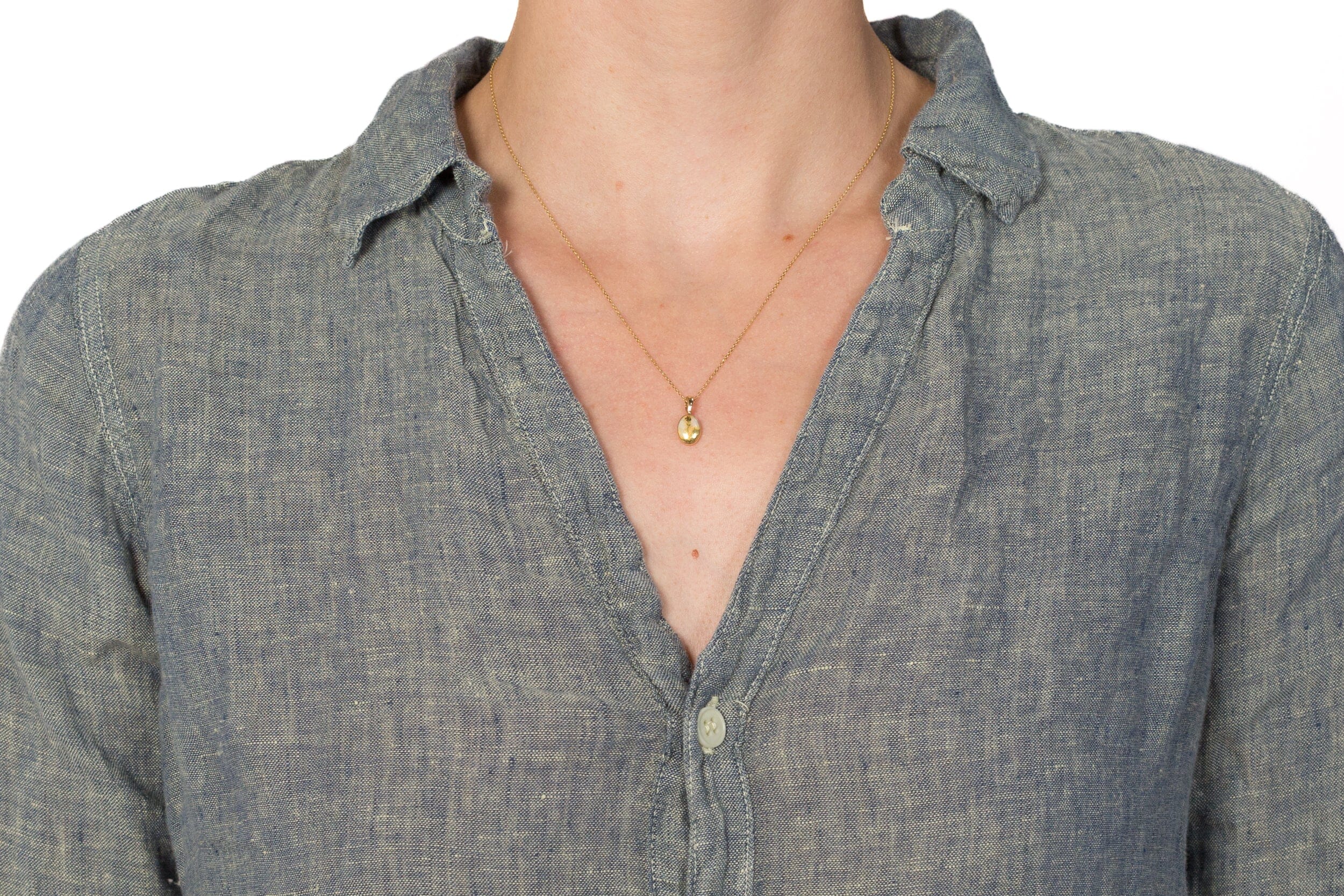 Tamsin - Chambray Linen S50 - Linen Dresses CP Shades 