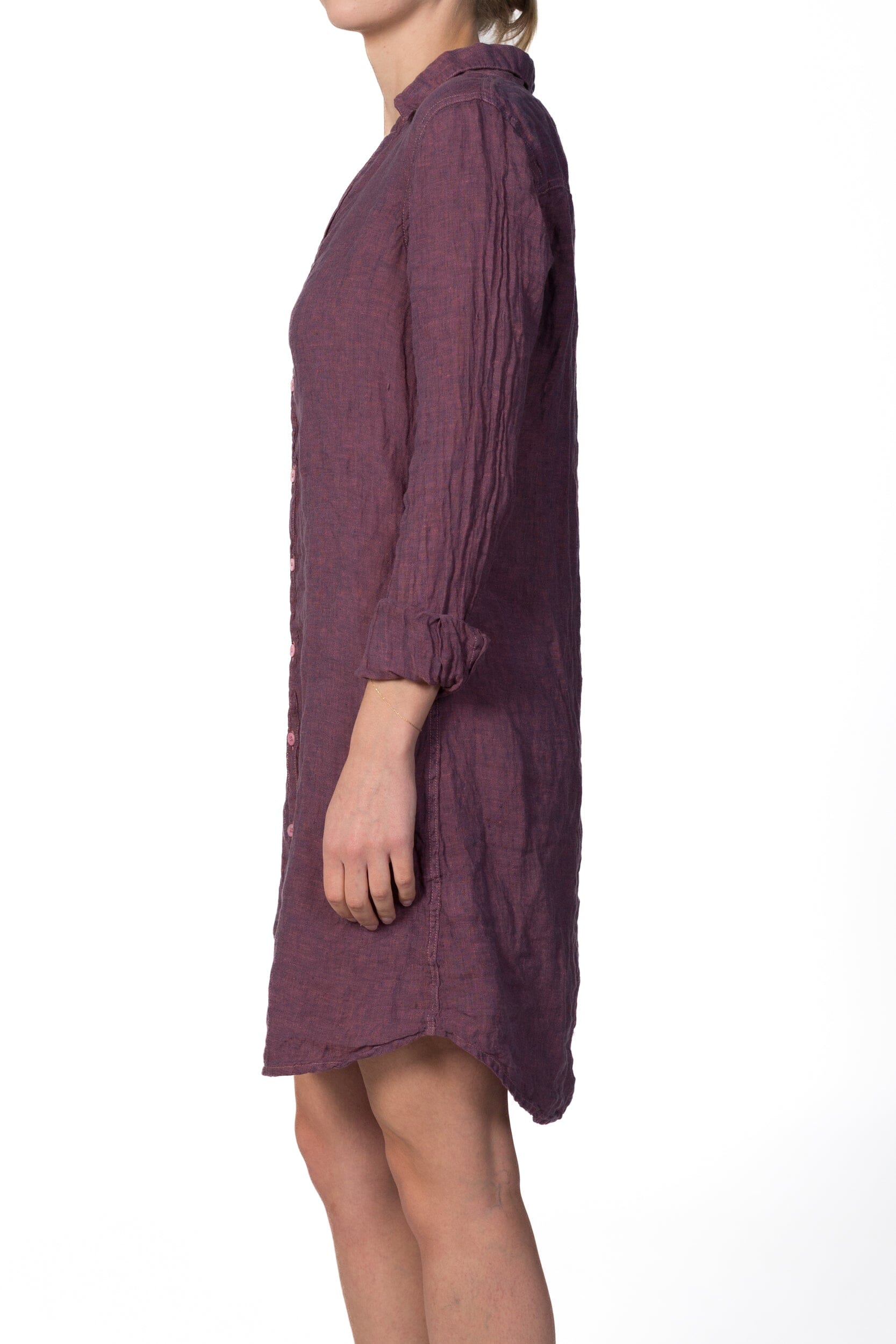 Tamsin - Chambray Linen S50 - Linen Dresses CP Shades 