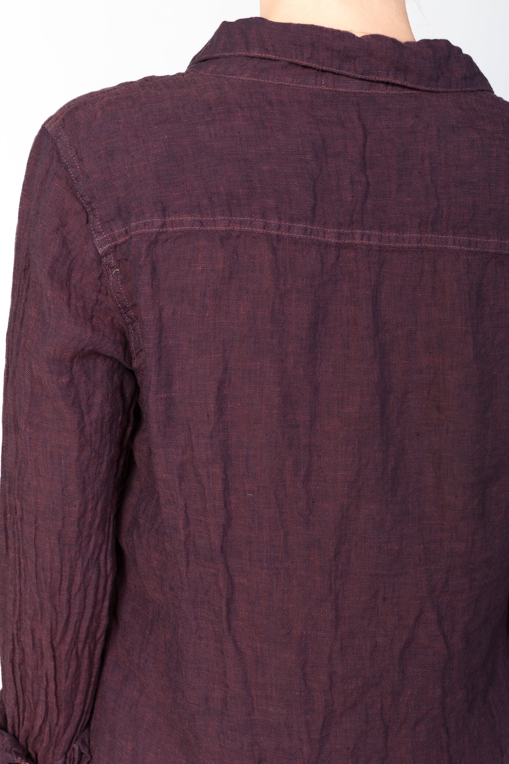 Tamsin - Chambray Linen S50 - Linen Dresses CP Shades 
