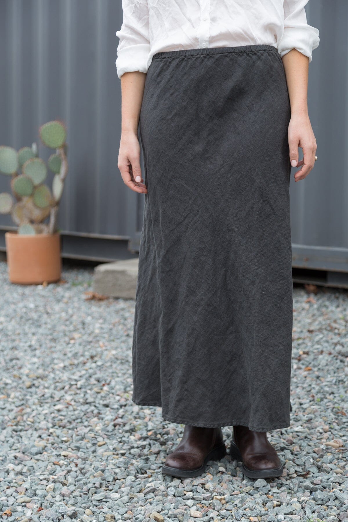 Tanya - Chambray Linen Twill A51 - 890 CP Shades oliveto 890