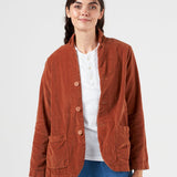 Tessa Jacket - Cotton Velvet A70 - Cotton Velvet CP Shades cafe 4243