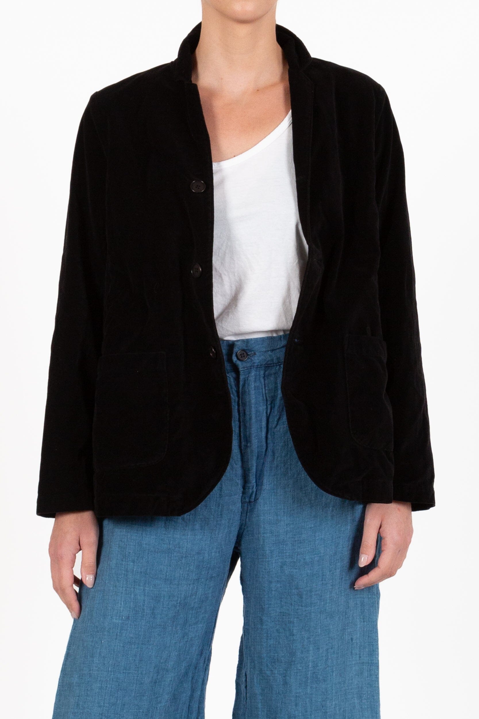 Tessa Jacket - Cotton Velvet A91 - Cotton Velvet CP Shades 