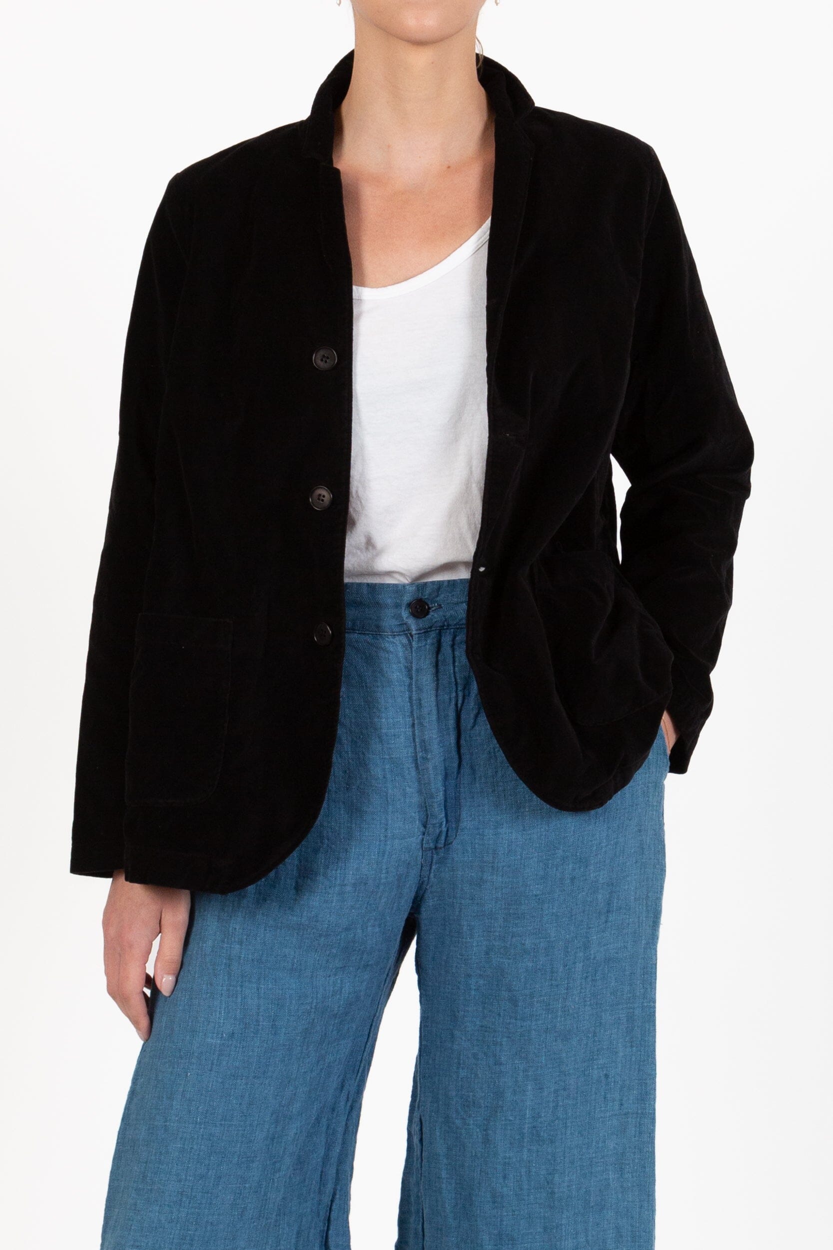 Tessa Jacket - Cotton Velvet A91 - Cotton Velvet CP Shades 