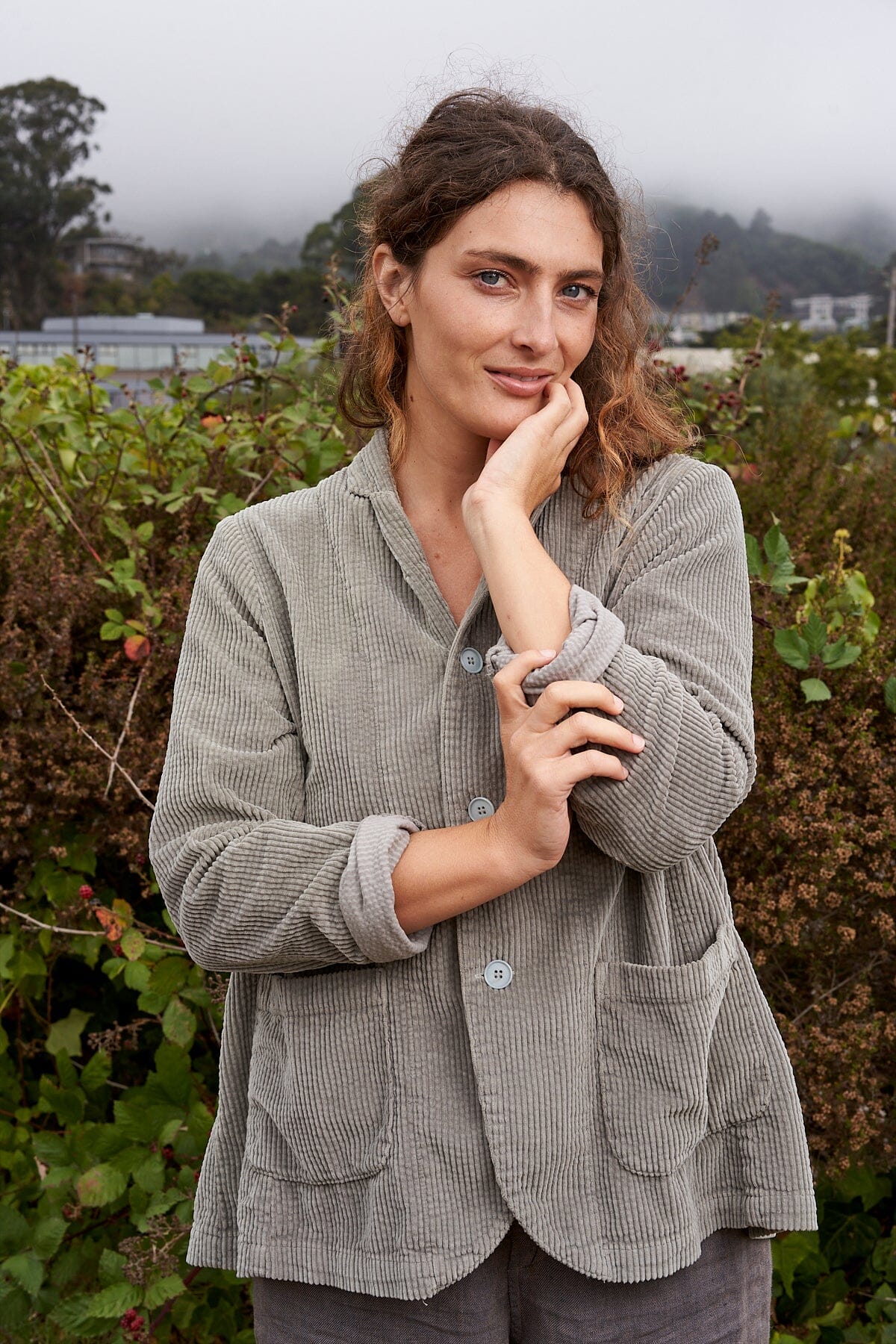 Tessa Jacket - Wide Wale Corduroy A40 - Wide Wale Cord CP Shades 