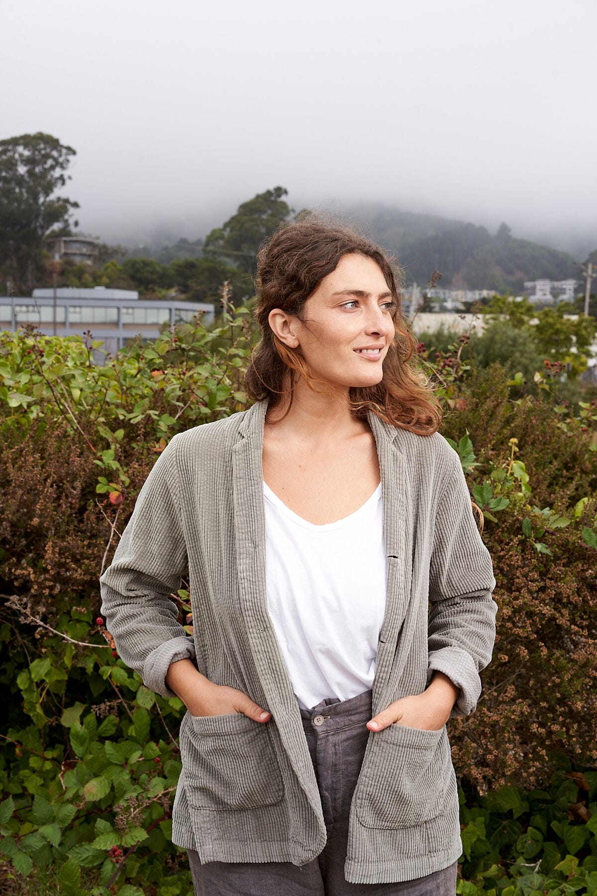 Tessa Jacket - Wide Wale Corduroy A40 - Wide Wale Cord CP Shades 