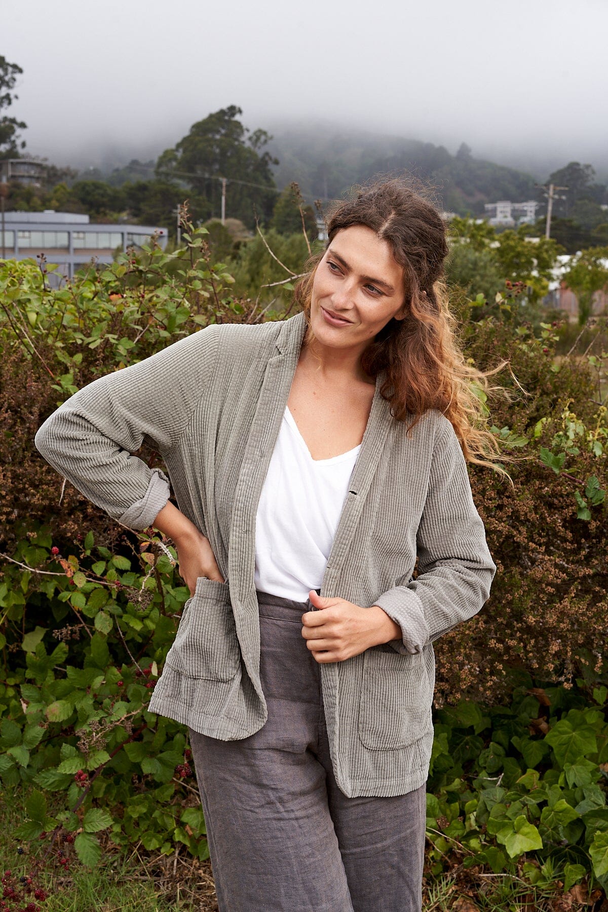 Tessa Jacket - Wide Wale Corduroy A40 - Wide Wale Cord CP Shades 
