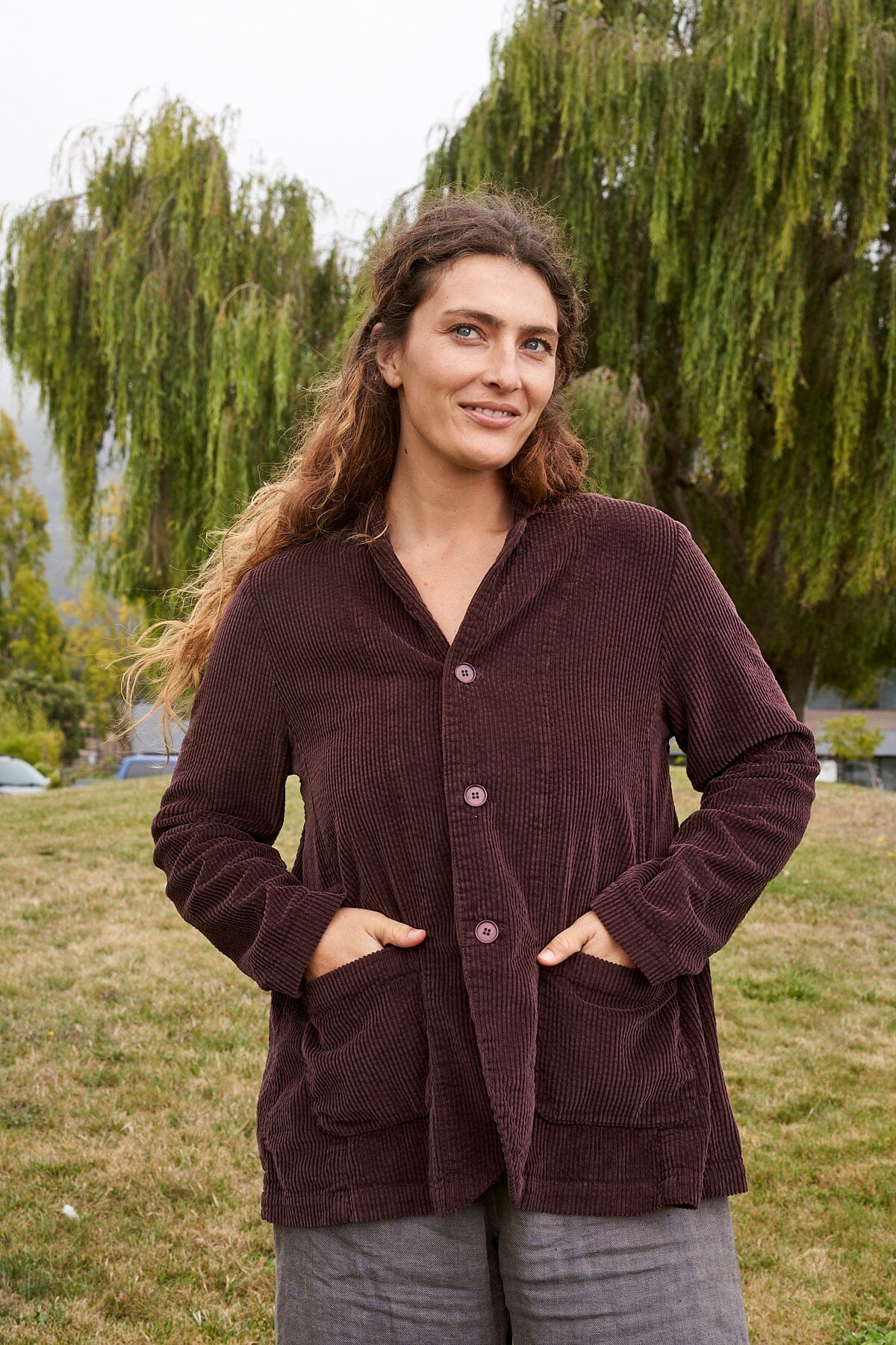 Tessa Jacket - Wide Wale Corduroy A40 - Wide Wale Cord CP Shades 
