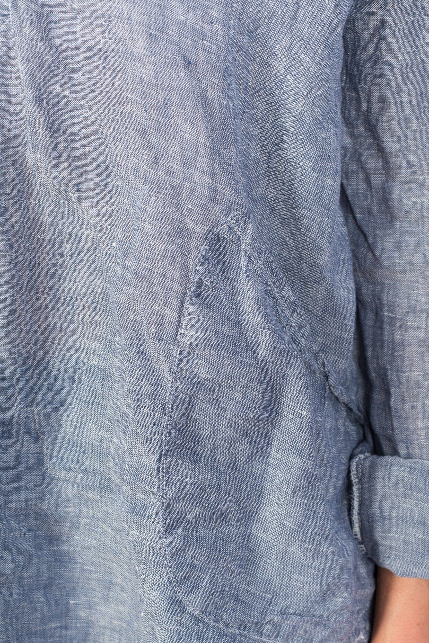 Teton - Chambray Linen S20 - Yarn Dyed Linen CP Shades 