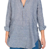 Teton - Chambray Linen S20 - Yarn Dyed Linen CP Shades 