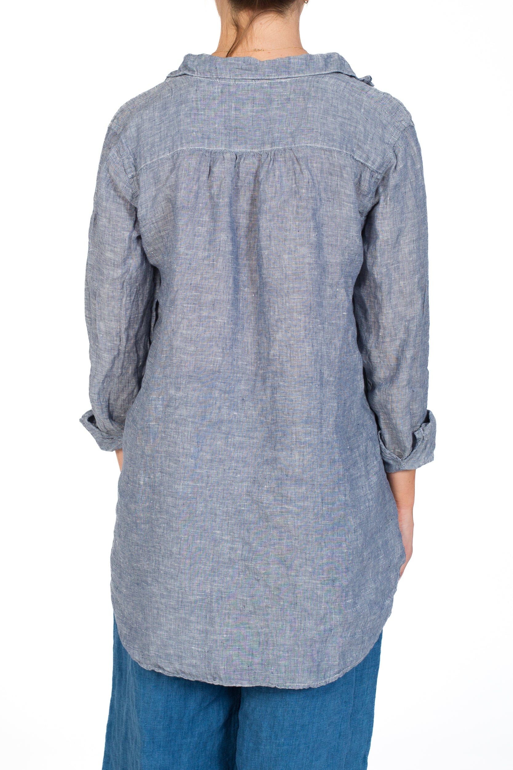 Teton - Chambray Linen S20 - Yarn Dyed Linen CP Shades 