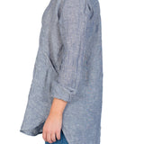 Teton - Chambray Linen S20 - Yarn Dyed Linen CP Shades 