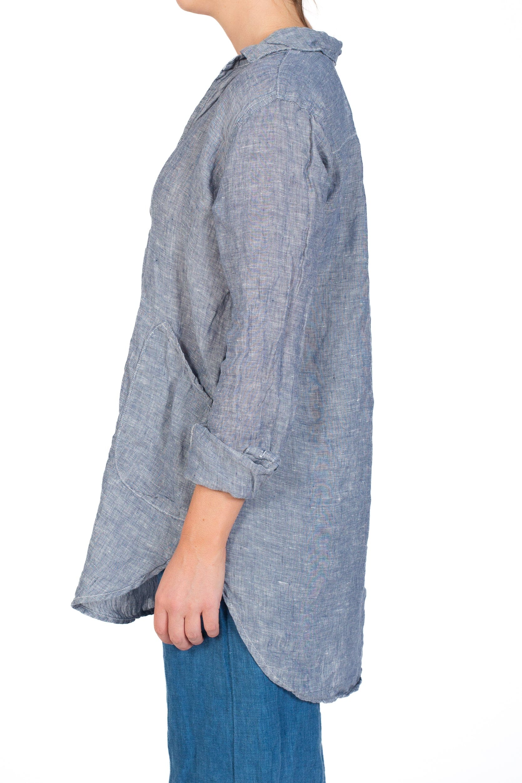 Teton - Chambray Linen S20 - Yarn Dyed Linen CP Shades 