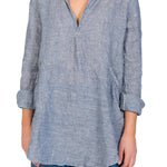 Teton - Chambray Linen S20 - Yarn Dyed Linen CP Shades 