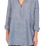 Teton - Chambray Linen S20 - Yarn Dyed Linen CP Shades 