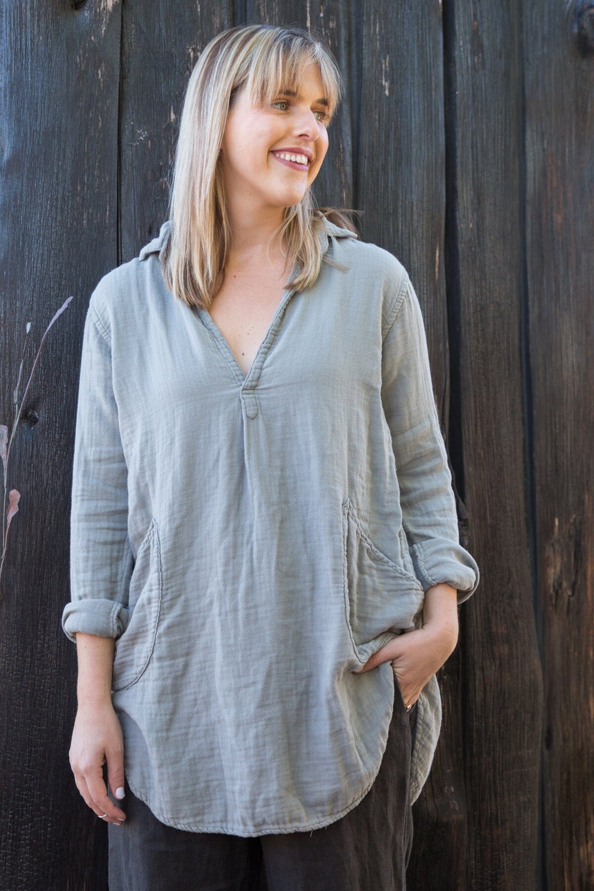 Teton - Double Cotton Gauze A20 - 034 CP Shades 