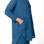 Teton - Lightweight Indigo Linen S40 - Indigo Linen CP Shades 