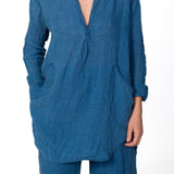 Teton - Lightweight Indigo Linen S40 - Indigo Linen CP Shades 