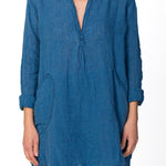 Teton - Lightweight Indigo Linen S40 - Indigo Linen CP Shades 