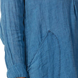 Teton - Lightweight Indigo Linen S40 - Indigo Linen CP Shades 