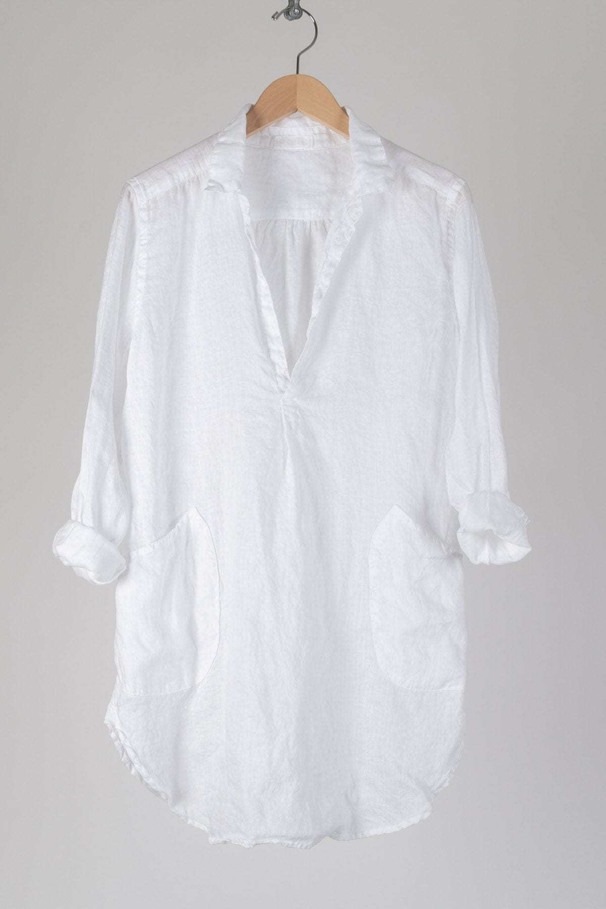 Teton - Linen S10 - Linen Shirt/Top/Tunic CP Shades white