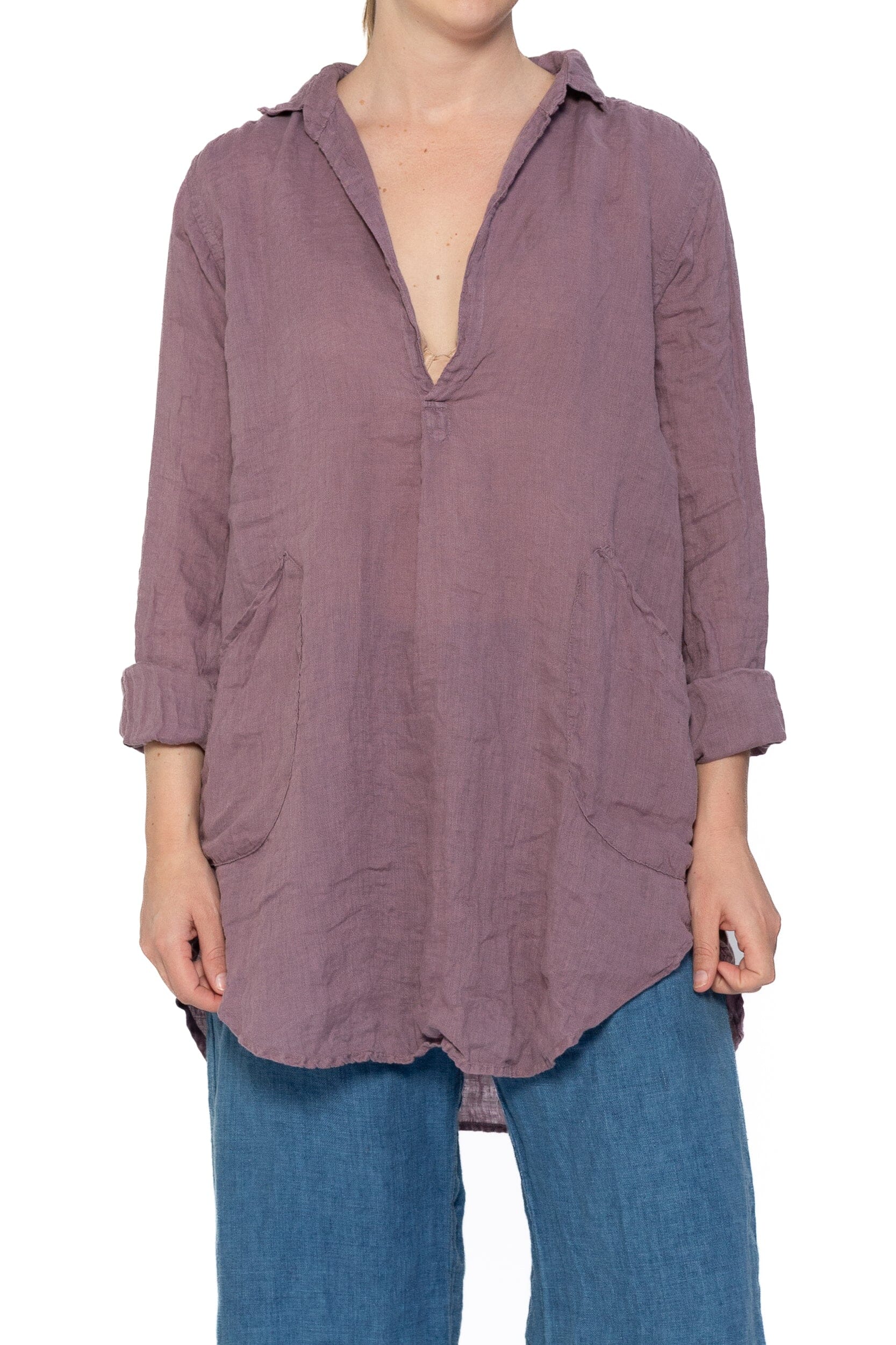 Teton - Linen S10 - Linen Tops CP Shades puce