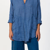 Teton - Linen S10 - Linen Tops CP Shades boldest blue