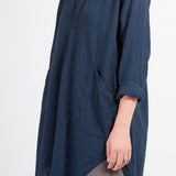 Teton - Textured Cotton A2 - Cottons CP Shades navy 4269