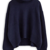 Turtleneck Sweater - Fall 24 A80 - Fall Cashmere CP Shades Inchiostro - 7068S