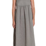 Violette - Linen S50 - Linen Dresses CP Shades pebble