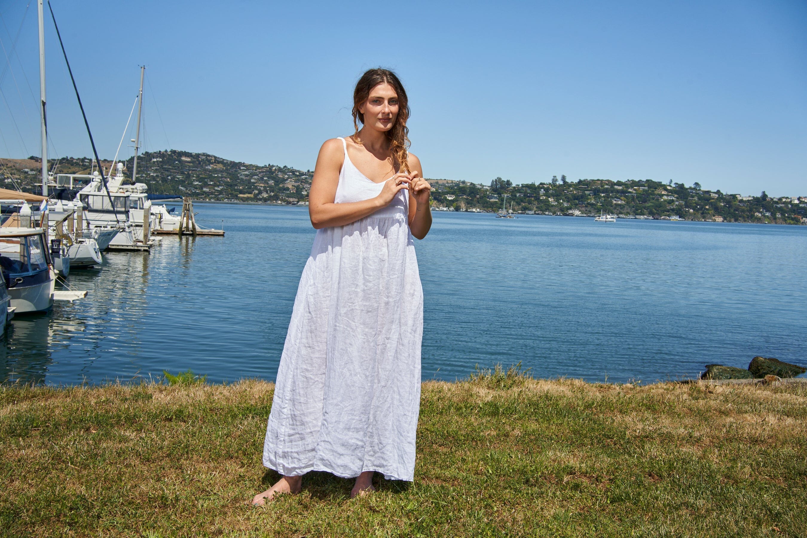 Violette - Linen S50 - Linen Dresses CP Shades 