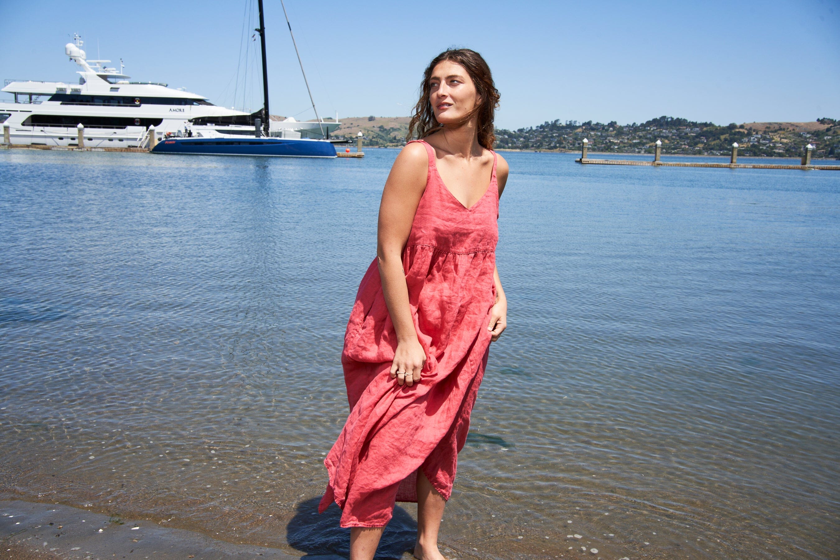 Violette - Linen S50 - Linen Dresses CP Shades 