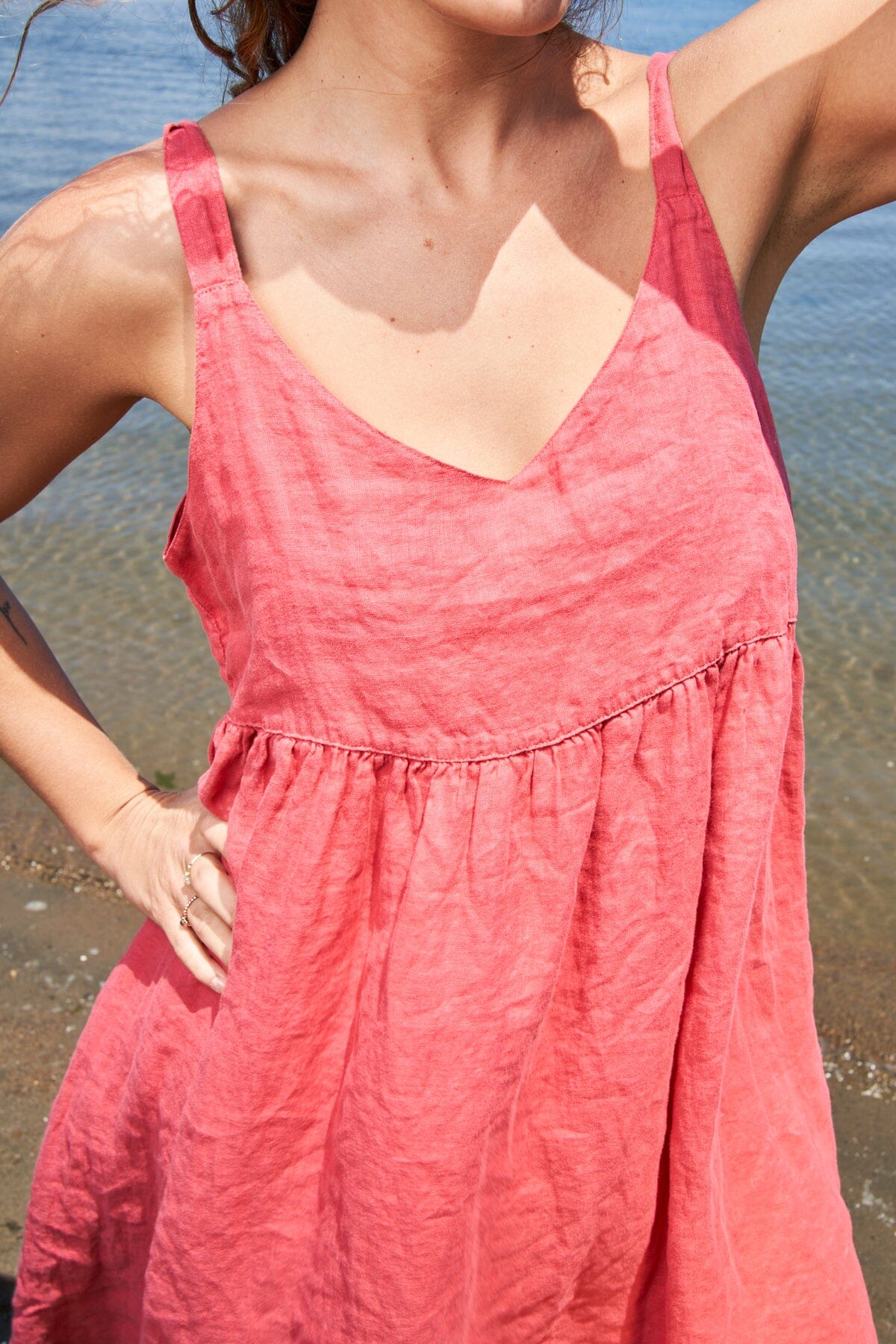 Violette - Linen S50 - Linen Dresses CP Shades 