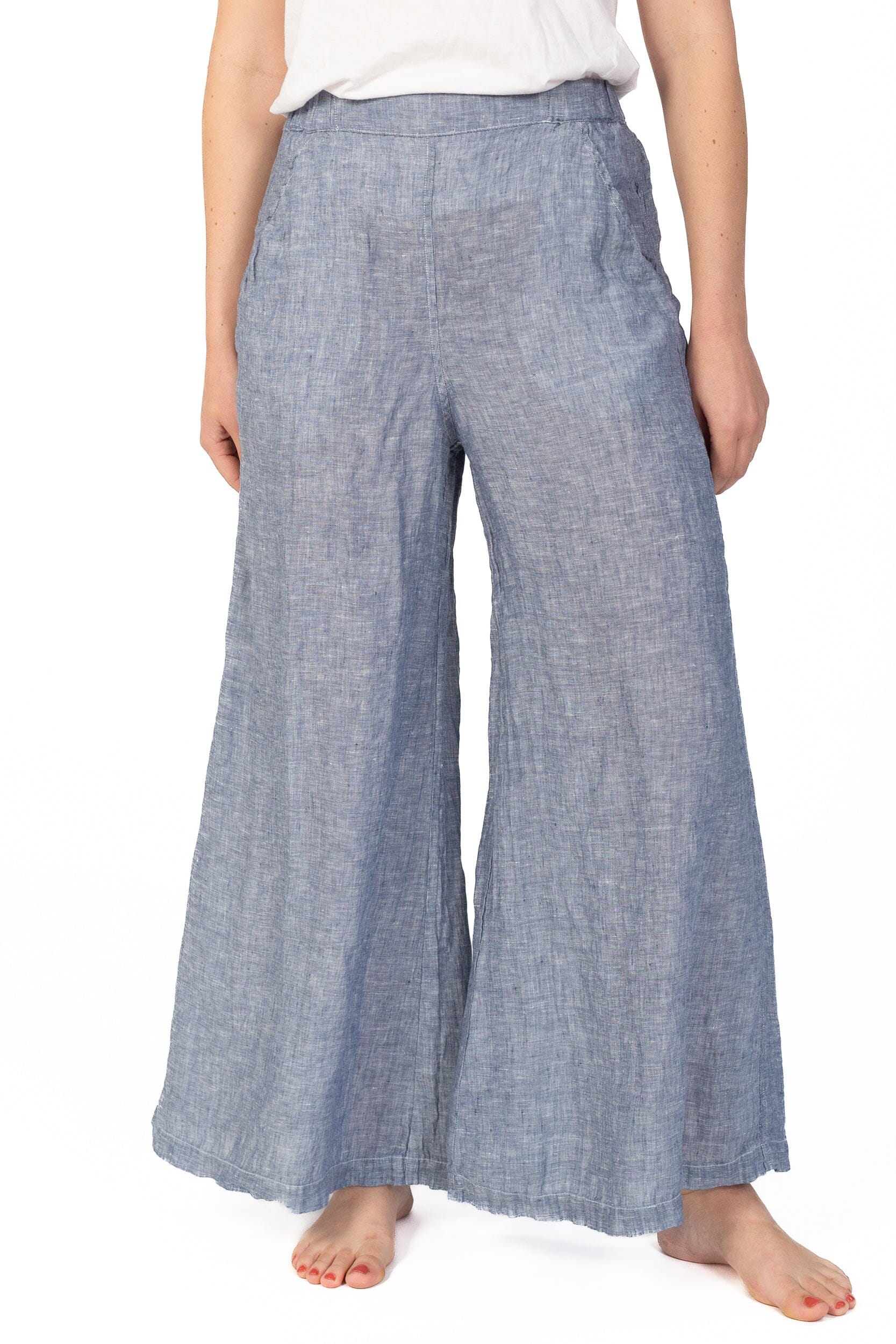 Wendy - Chambray Linen S30 - Linen Bottoms CP Shades 
