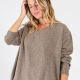 Cashmere Cross V-Neck Sweater A80 - Cashmere CP Shades M815 - Alabama/Michigan
