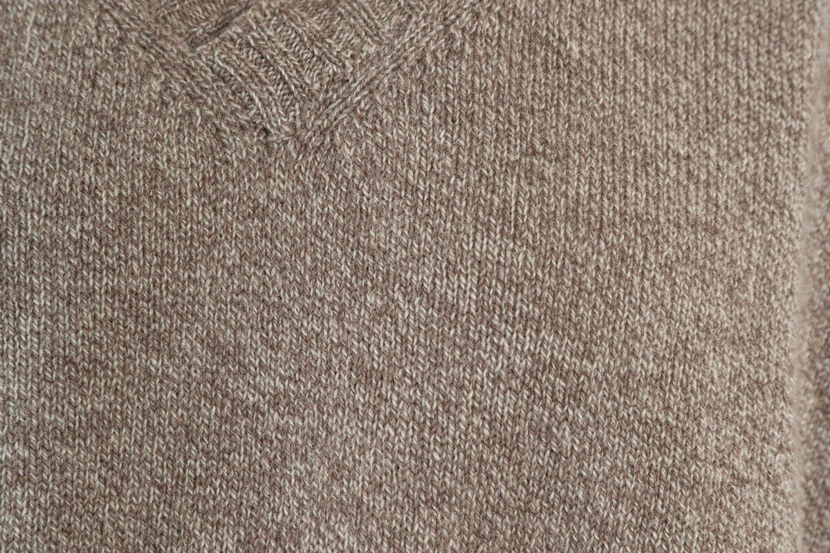 Cashmere Cross V-Neck Sweater A80 - Cashmere CP Shades 